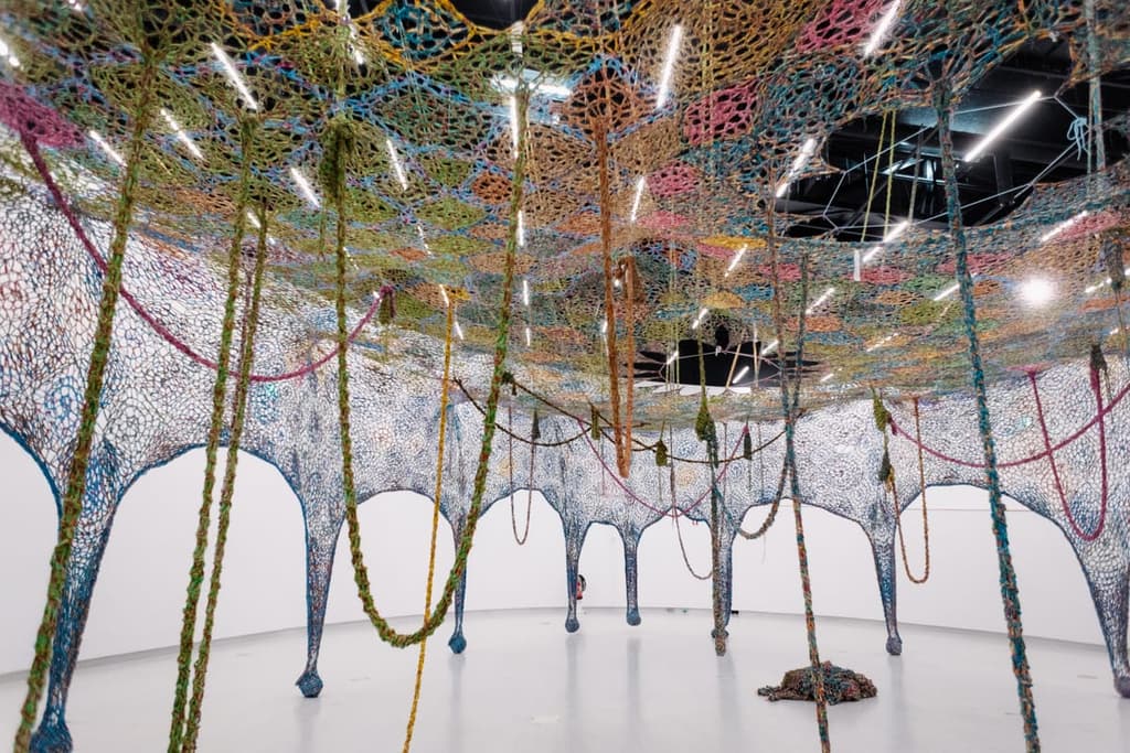 At MAAT in Lisbon, Ernesto Neto's giant nets command attention