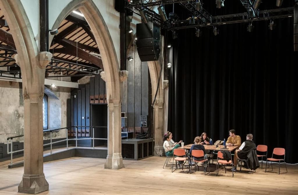 A youth theatre group in Wales gets a new creative space