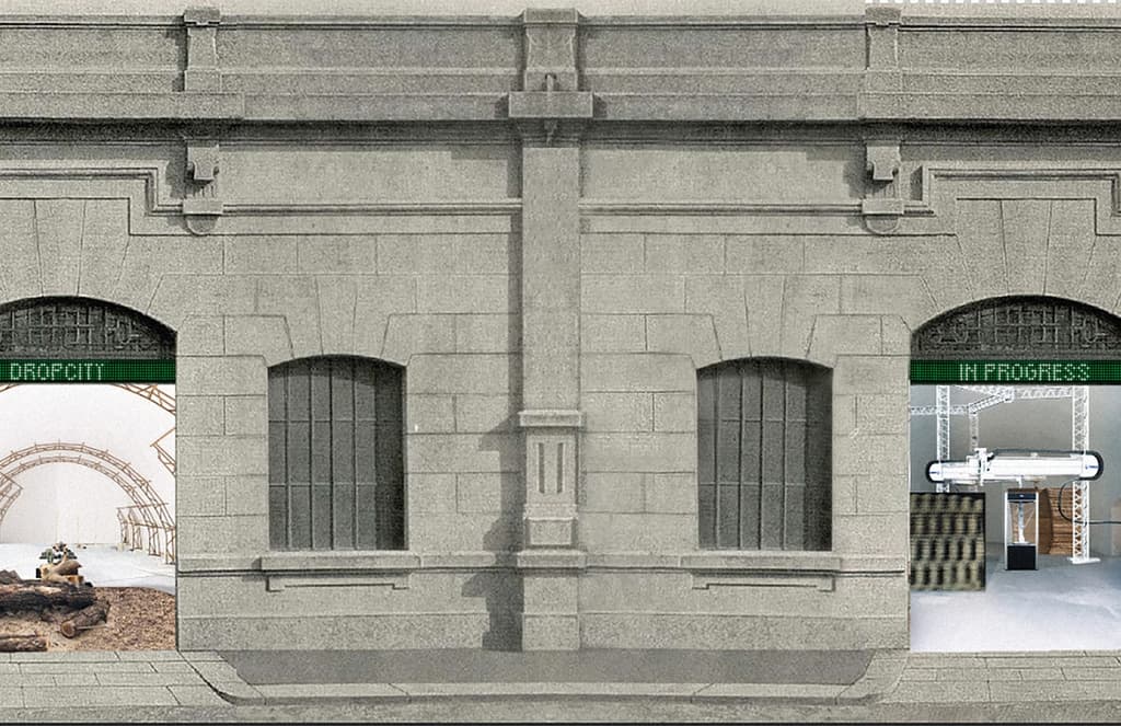 A new centre for architecture and design will be 'auto-constructed' in real time