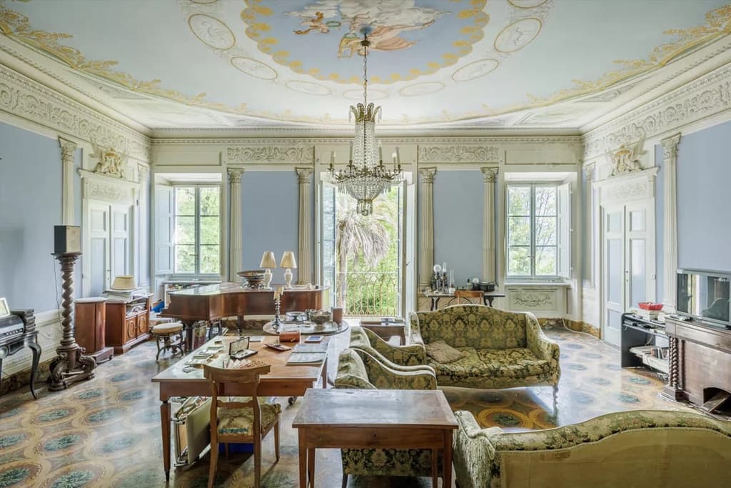 This historic Tuscan property offers a unique vantage point over the Serchio Valley
