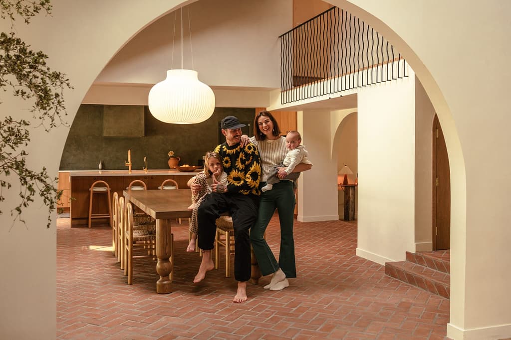 At home with Working Holiday founders Carlos Naude and Whitney Brown