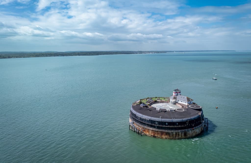 Two maritime forts will go up for auction next month