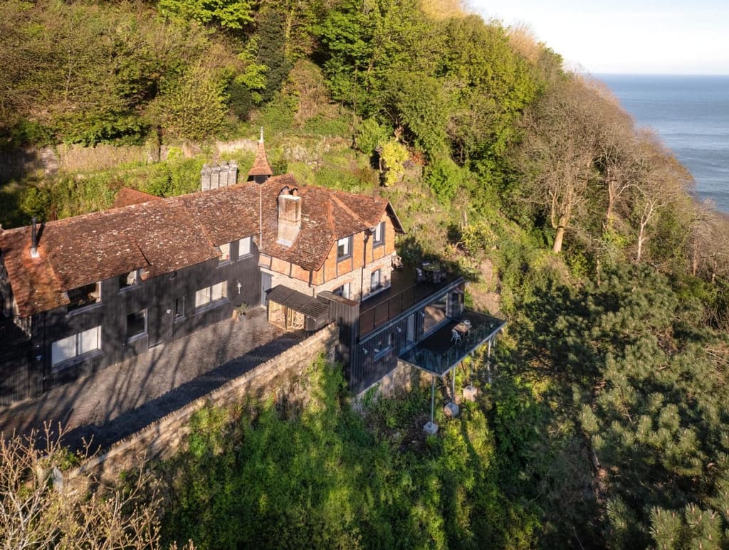 This clifftop Exmoor home has unrivalled sea views