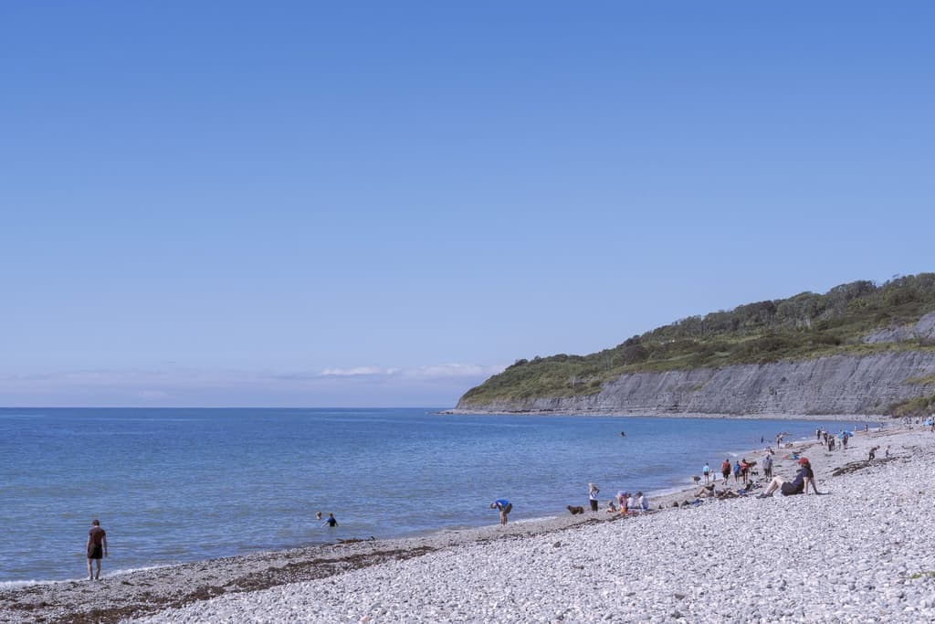 Lyne Regis pebble beach