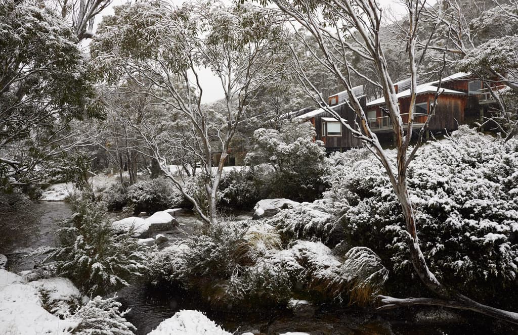 A Sea Ranch-inspired retreat is for sale in the Snowy Mountains