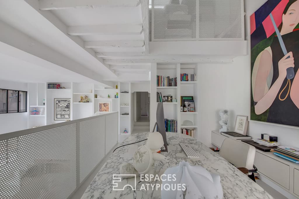 Mezzanine office