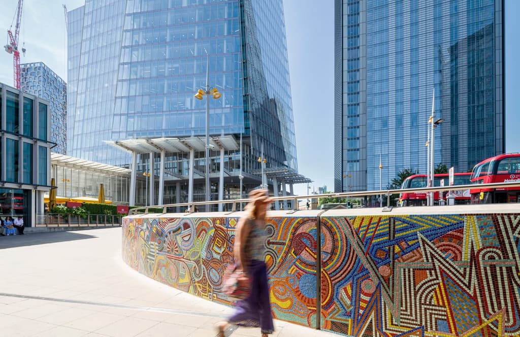 A blast of summer colour comes to London Bridge