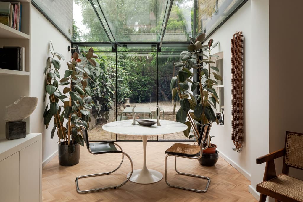 Warm Minimalism Meets Victorian Charm in North London