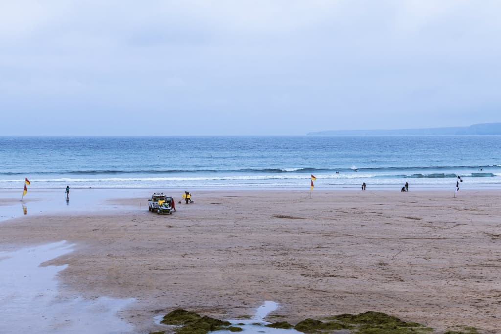Newquay beach