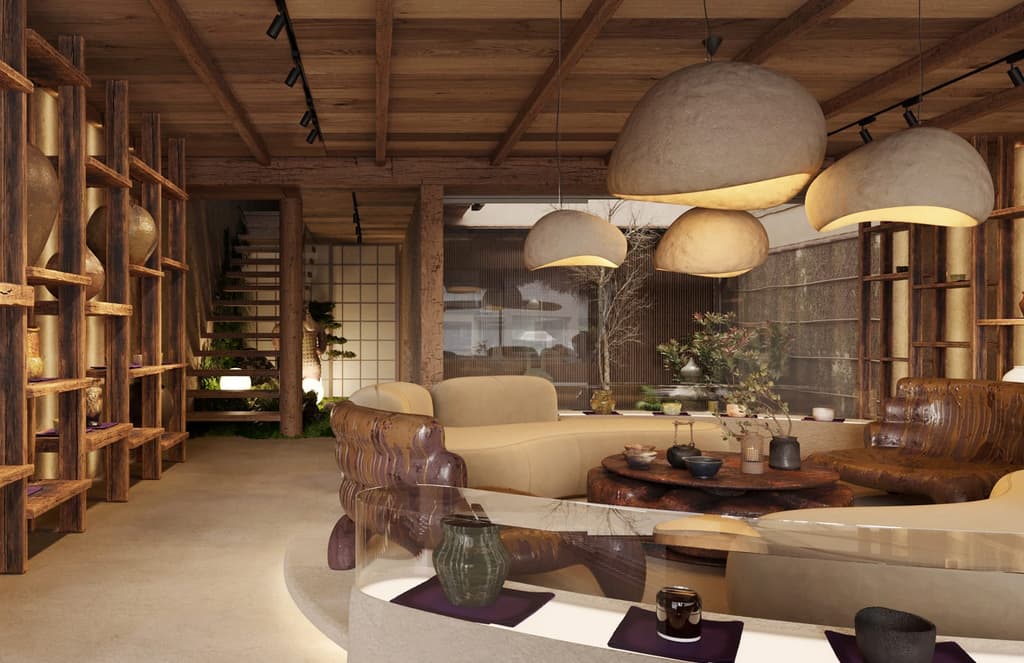This new gallery in Kyoto is crafted like a ceramic vase