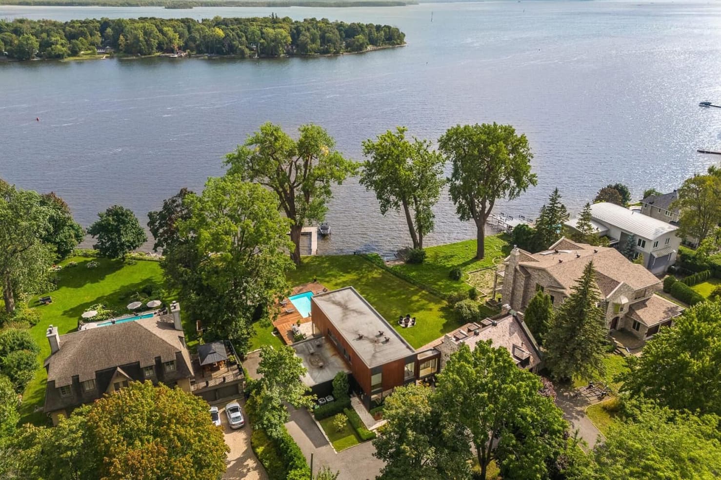 This lakefront Quebec home fuses heritage and modern design - The Spaces