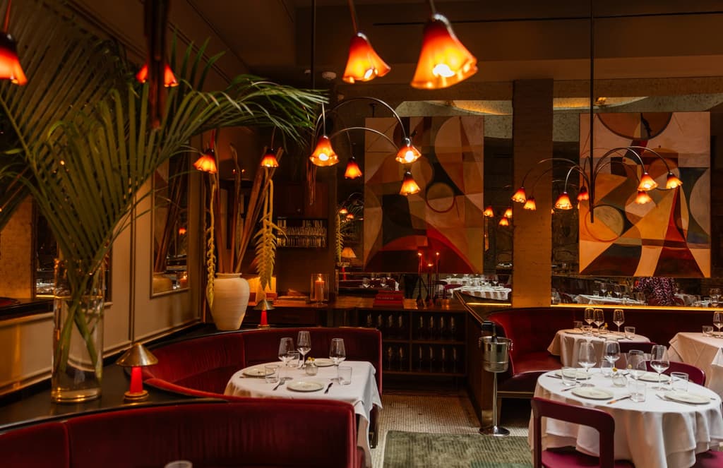 Nomad’s Brass pays homage to the halcyon days of the grand dining room