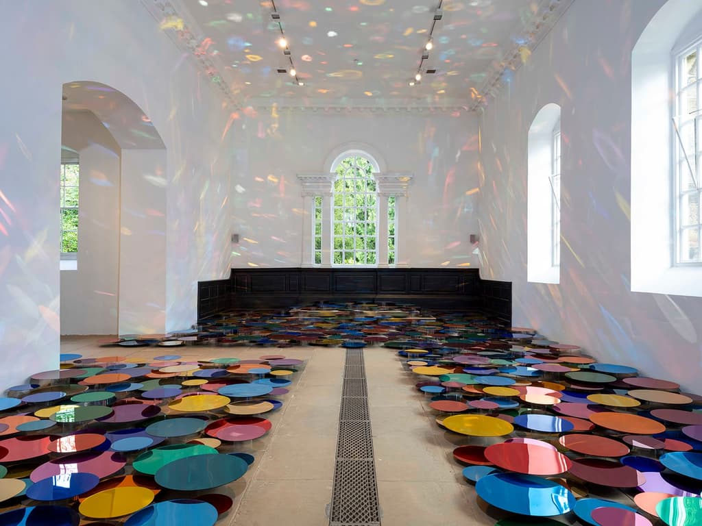 Bask in colour this winter at Yorkshire Sculpture Park