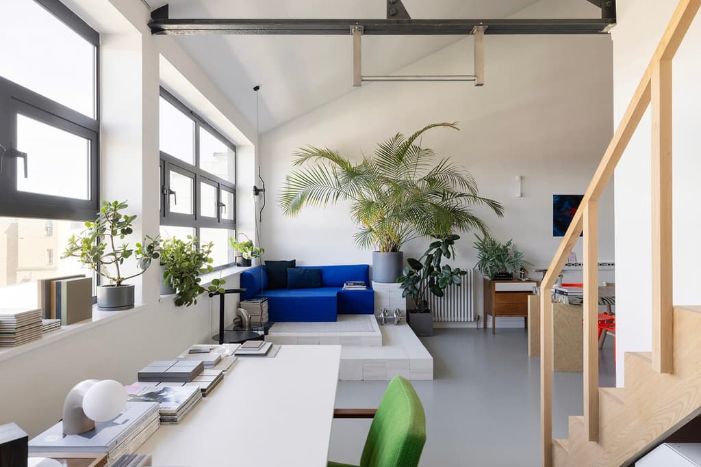 A clever East London loft offers industrial bones and modern design