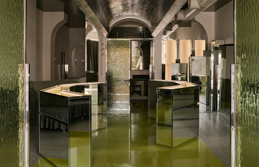 Mossy tones imbue Sarah & Sebastian's nature-inspired Melbourne boutique