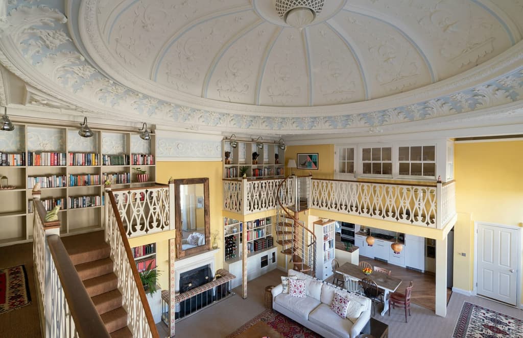 In London, a grand ballroom apartment has a legacy of joy and entertainment
