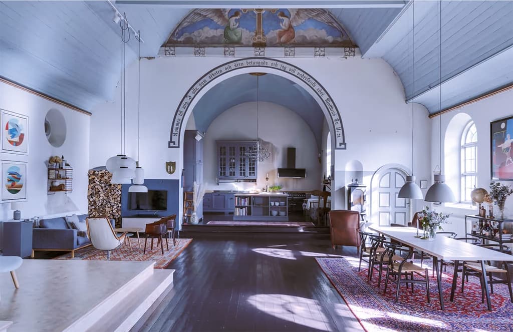 From sacred space to striking residence: a converted chapel in Sweden’s Västra Götaland County