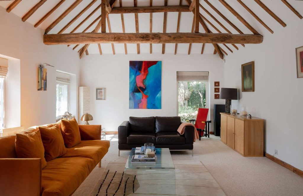 A Buckinghamshire barn conversion hits a high note - The Spaces