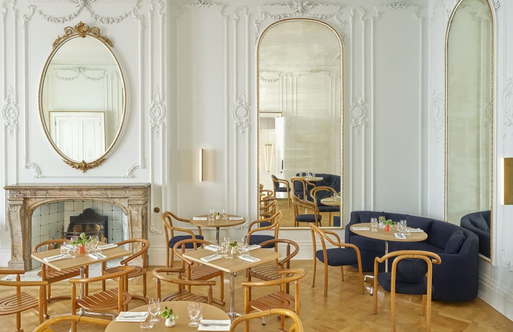 London restaurant The Lavery takes its name from the artist-in-residence