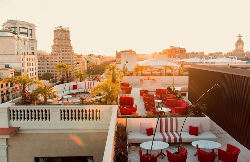 Barcelona's beau monde gravitates to rooftop bar Azimuth for cocktails under the stars