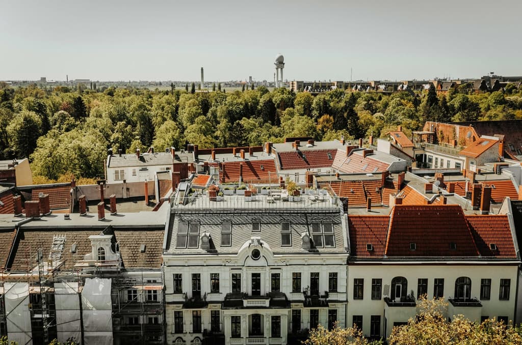 The views sell this penthouse apartment in Berlin