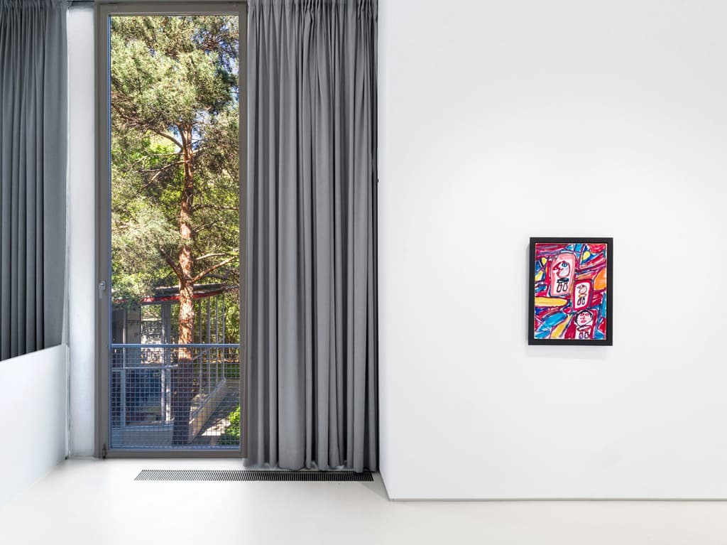 The gallery's inaugural show 'Reverse Alchemy' features works by Dubuffet, Basquiat, Nava