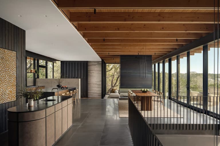 Image showcasing This modern Austin home takes exurban living to a new level - The Spaces