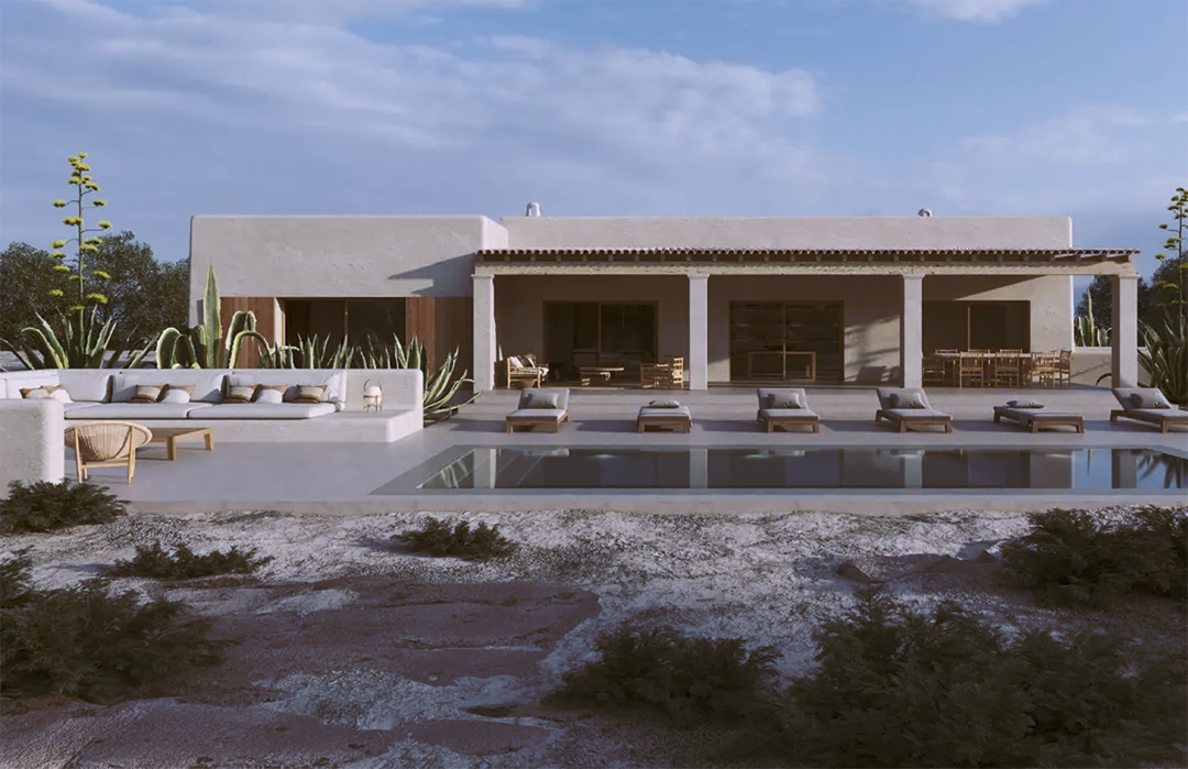A new Formentera villa blends natural stone and luxury living