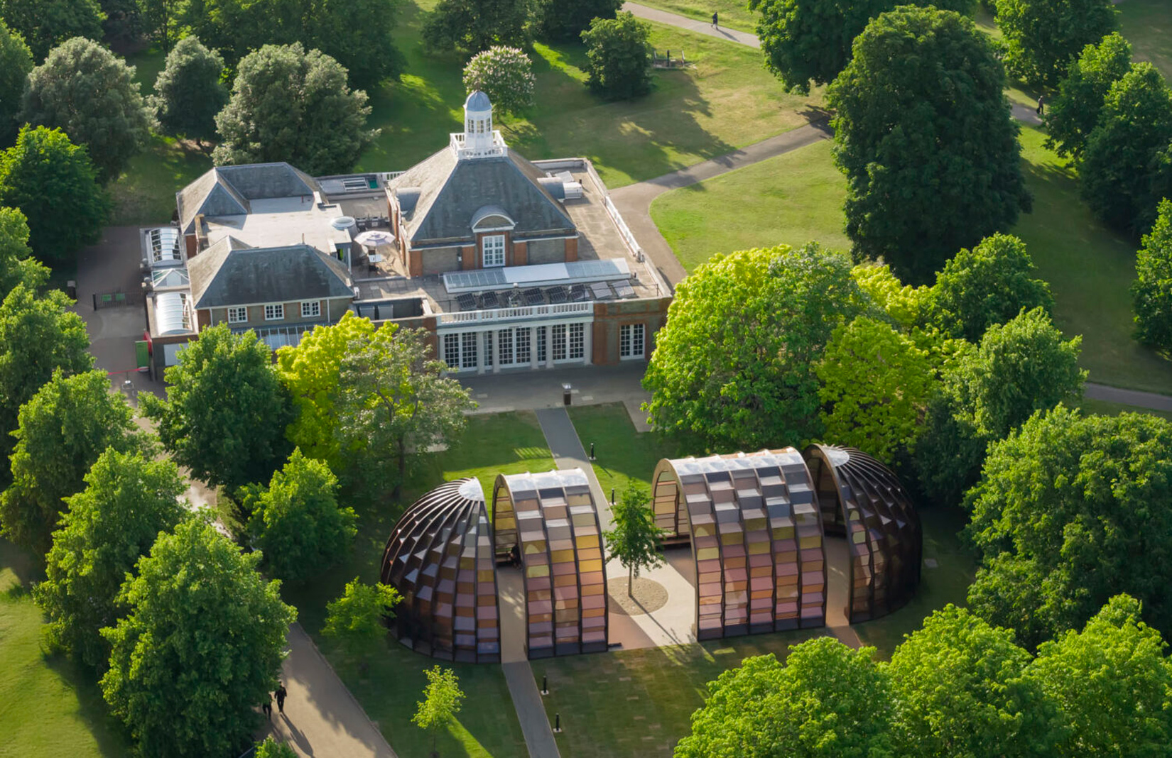 Marina Tabassum’s pavilion glows triumphantly at London’s Serpentine Gallery