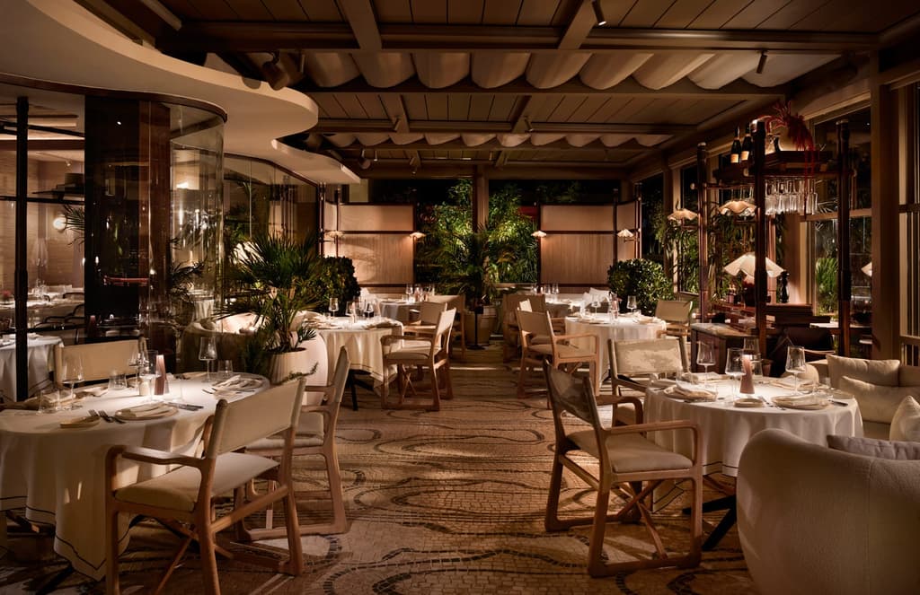 At new Istanbul restaurant Scalla, the design and the dishes are inspired by the Mediterranean