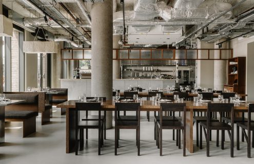 A live-work community in west London adds a buzzy restaurant to the mix
