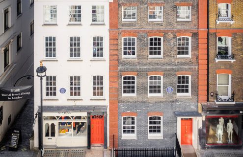 Handel and Hendrix lived here: RIBA honours two harmonious houses in central London