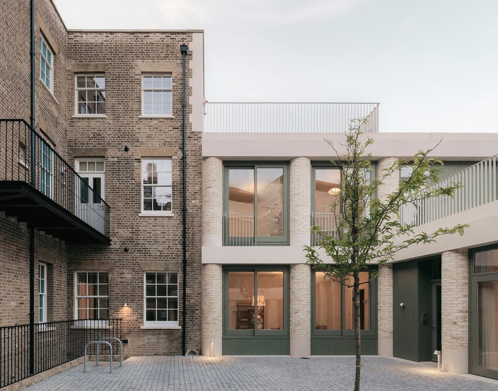 London's latest rental is a faithful conversion of a police precinct