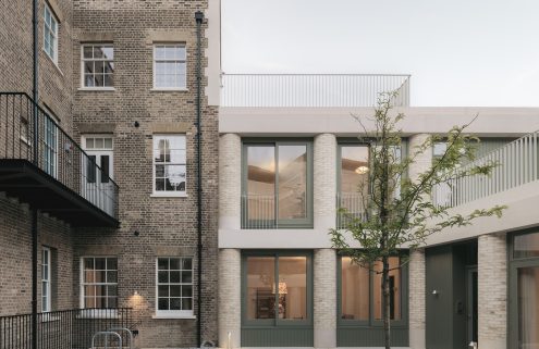 London’s latest rental is a faithful conversion of a police precinct