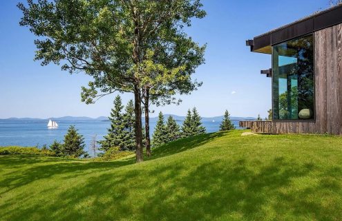 Maine property doesn’t get much more remote than this