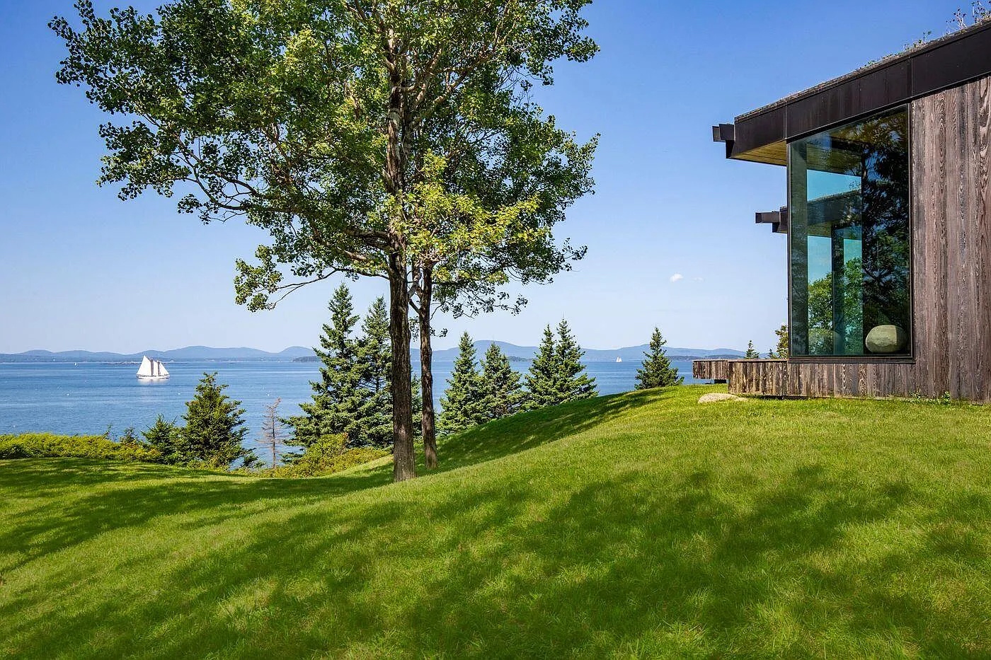 Maine property doesn’t get much more remote than this