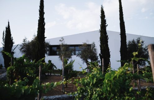 The Alentejo landscape is a foil for this angular wine retreat