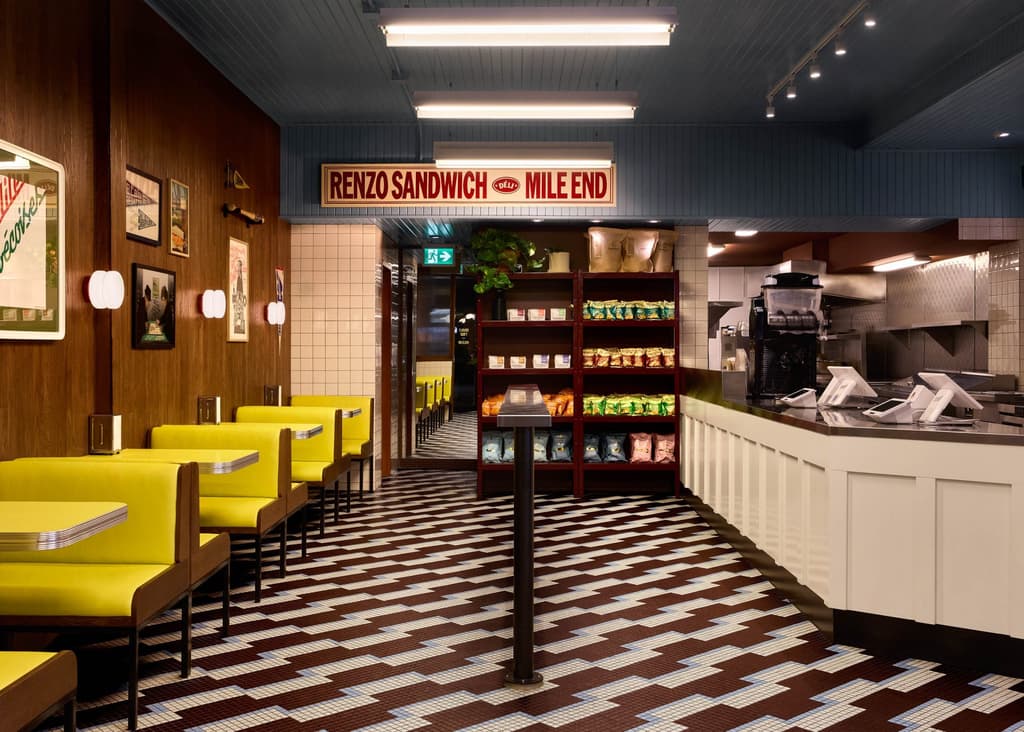 At Renzo in Mile End, a footlong comes with acres of style