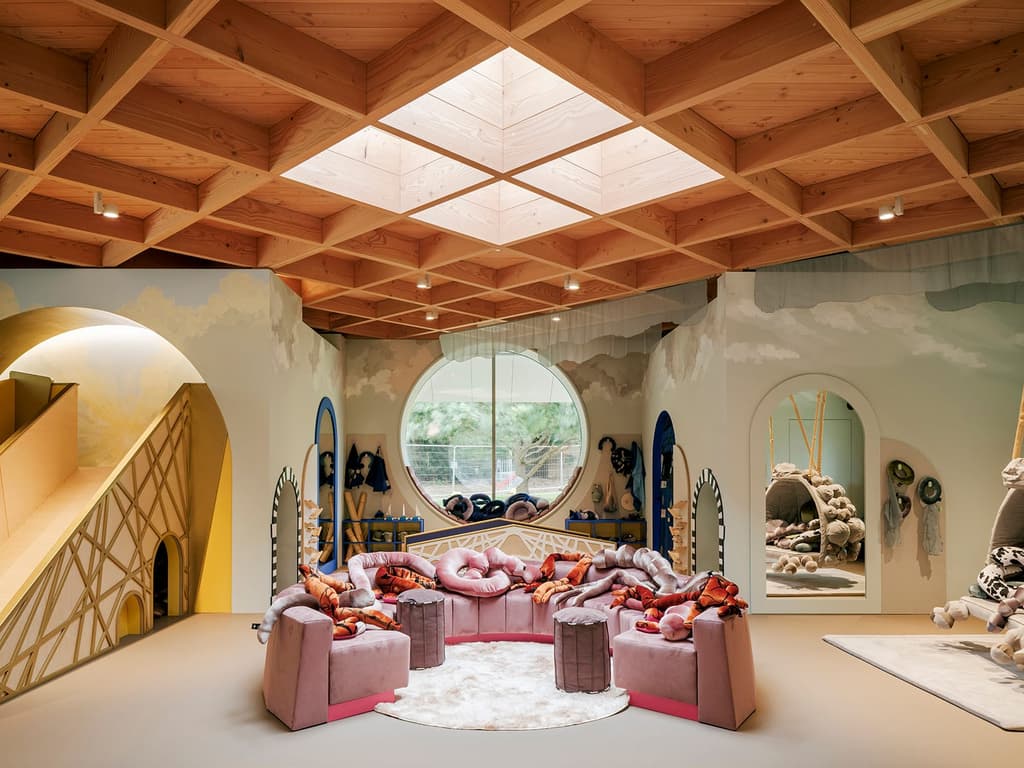 A new pavilion at London's Dulwich Picture Gallery charms mini art lovers