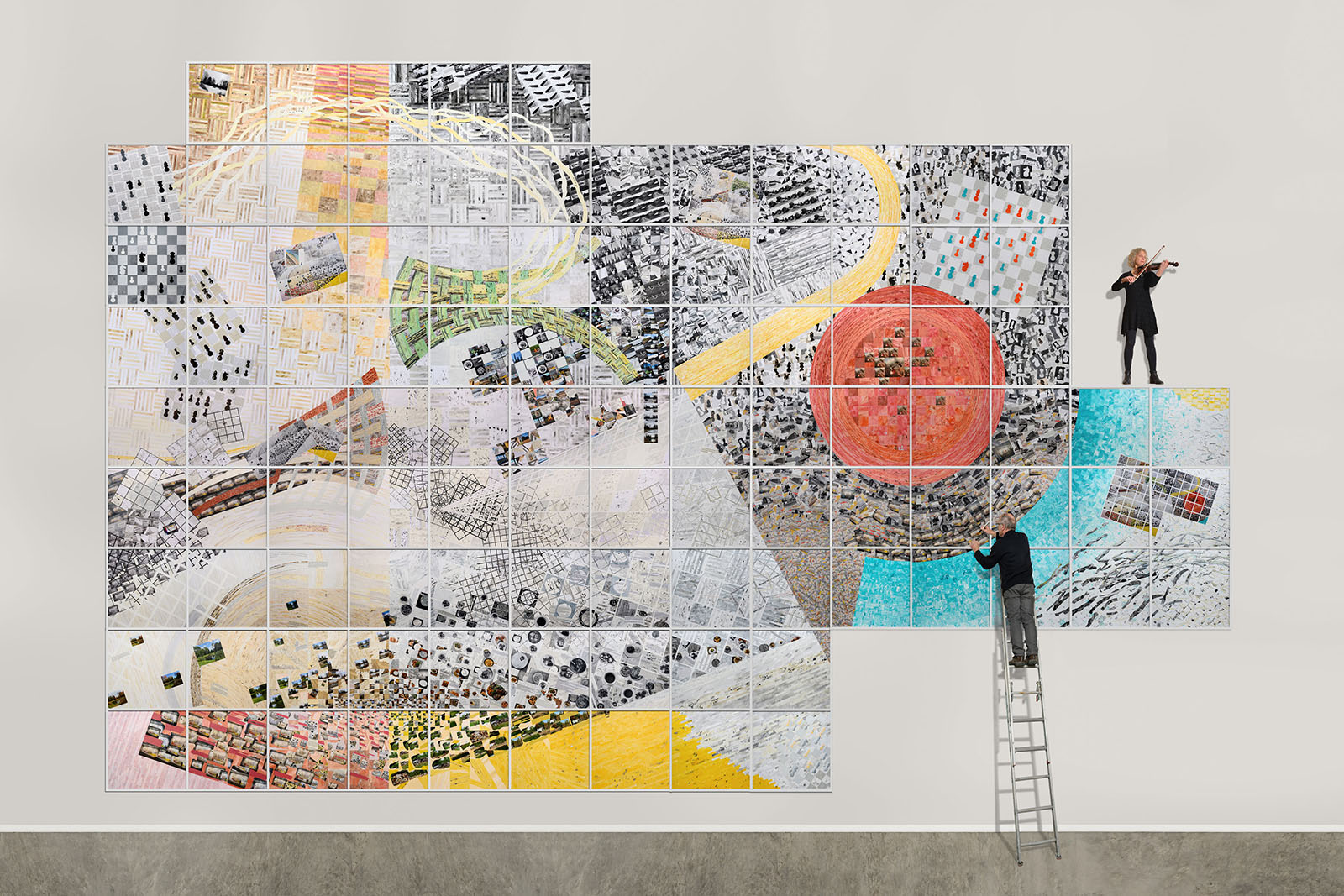 A new event throws a spotlight on collage