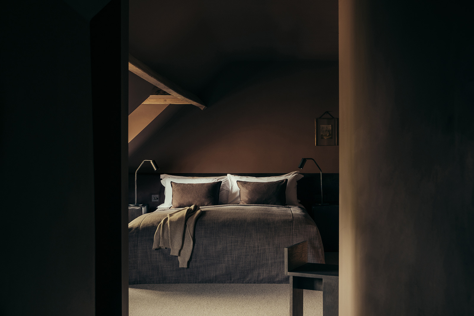 In the Cotswolds, dramatic interiors subvert country-inn conventions