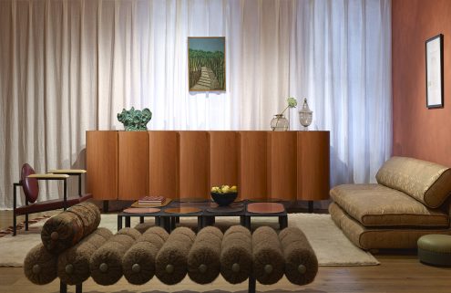 Mayfair meets Milan at this London townhouse-gallery