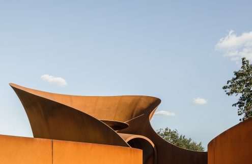 Balkrishna Doshi’s eco-steel sanctuary is posthumously unveiled in Weil am Rhein