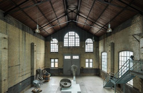 For sale: a 1908 industrial hall reimagined as a live-work loft in Antwerp