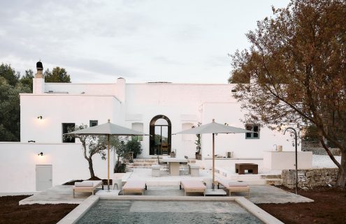 A restored Puglian villa by Studiotoff hits the market in Ostuni