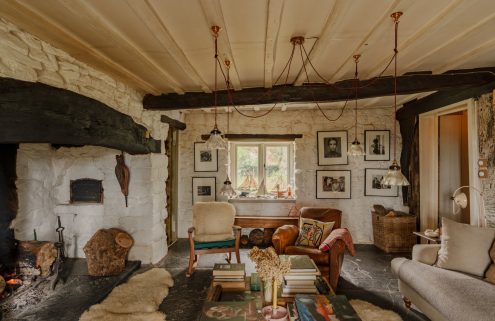 Seven centuries of Welsh design are embedded in this Powys longhouse