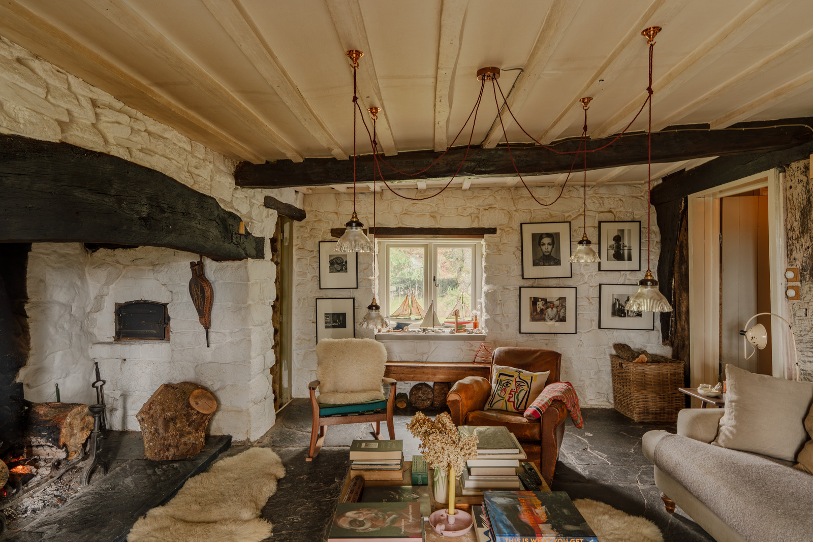 Seven centuries of Welsh design are embedded in this Powys longhouse