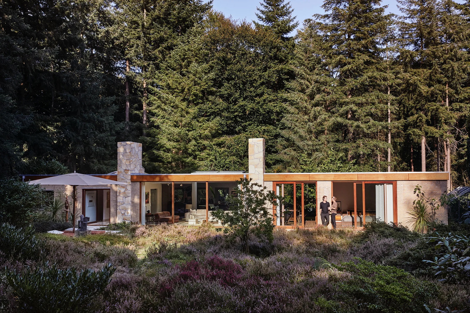 In central Holland, a modernist bungalow communes with nature