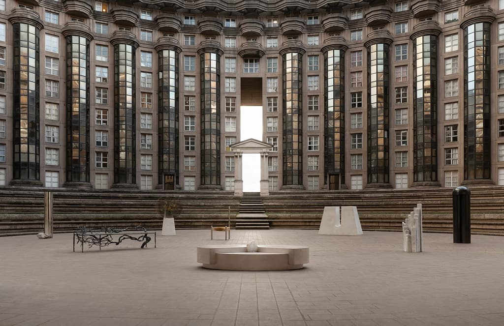 Galerie Philia stages a 'reawakening' in two brutalist monoliths outside Paris