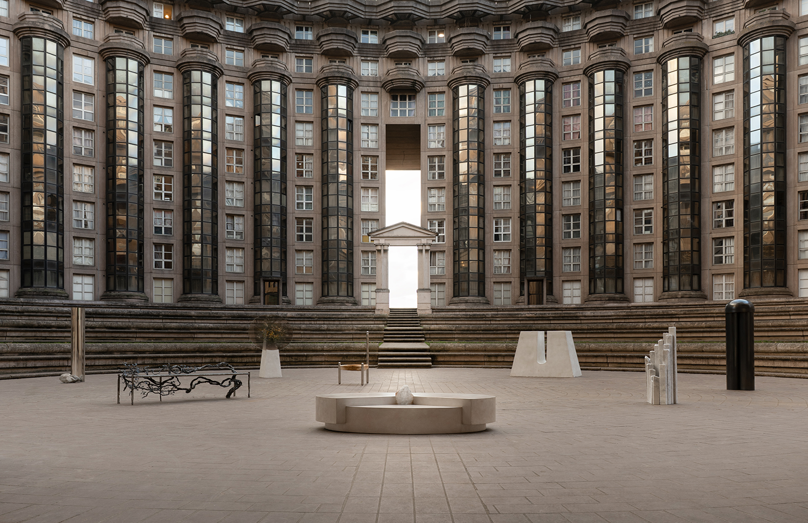 Galerie Philia stages a ‘reawakening’ in two brutalist monoliths outside Paris